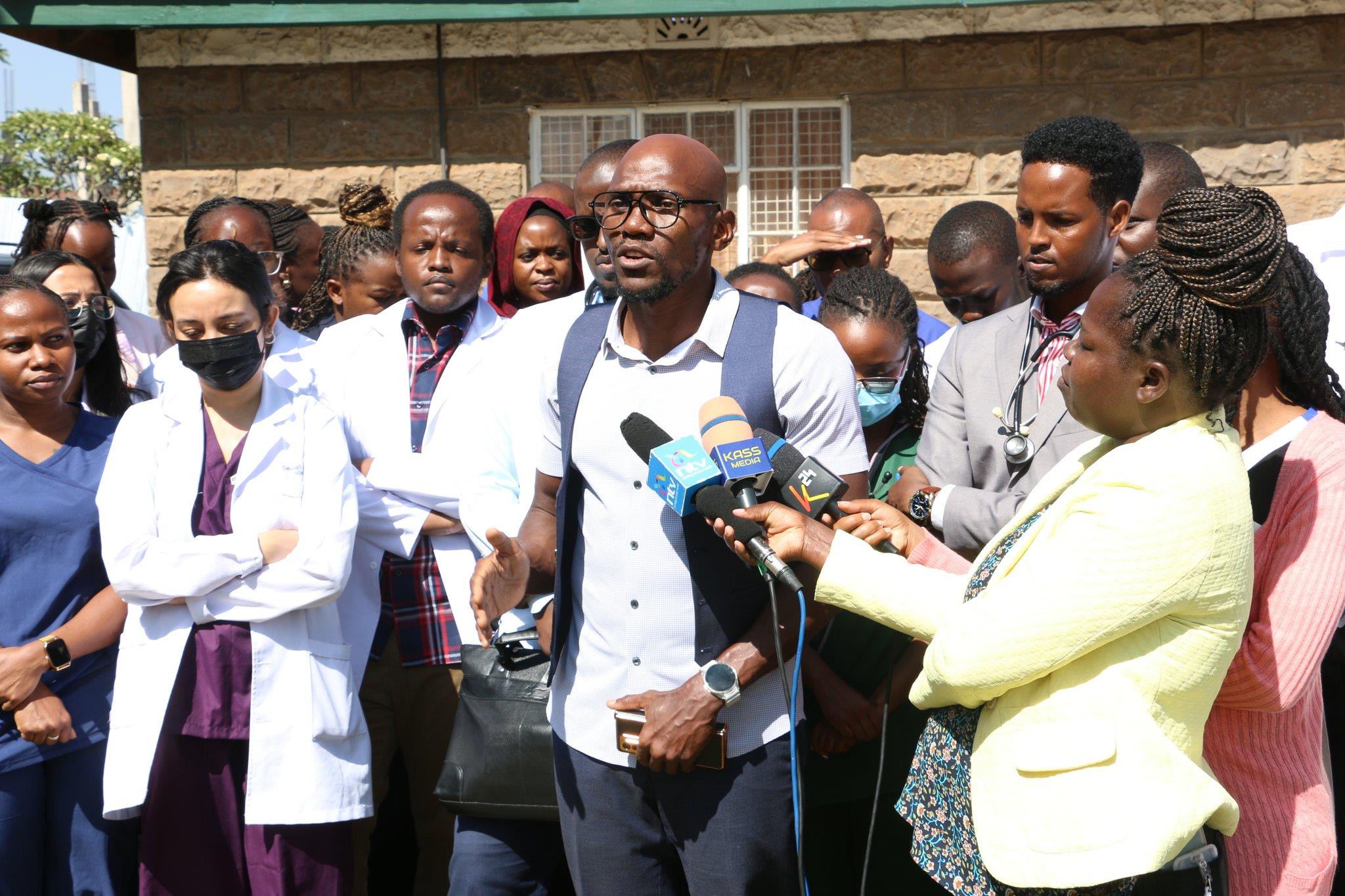 Nairobi doctors to down tools over unpaid salaries, stalled promotions