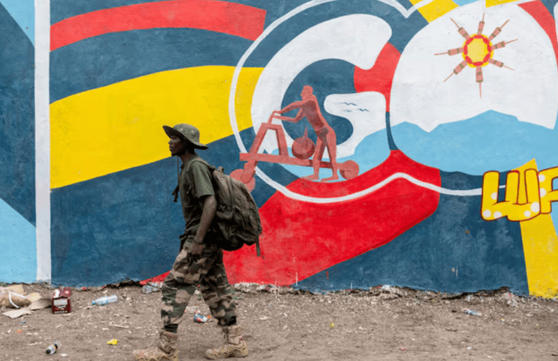 Threat of disease in DRC "multiplied" by conflict, WHO says - A member of the M23 rebel group patrols the streets, amid clashes between M23 rebels and the Armed Forces of the Democratic Republic of the Congo (FARDC), in Goma, North Kivu province in eastern Democratic Republic of the Congo, January 30, 2025. REUTERSA member of the M23 rebel group patrols the streets, amid clashes between M23 rebels and the Armed Forces of the Democratic Republic of the Congo (FARDC), in Goma, North Kivu province in eastern Democratic Republic of the Congo, January 30, 2025. REUTERS