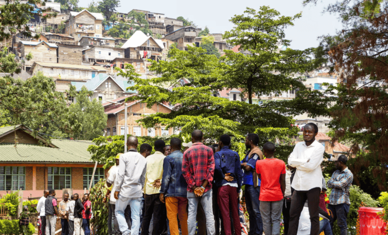 Congo and rebels trade blame for deadly blasts at rally