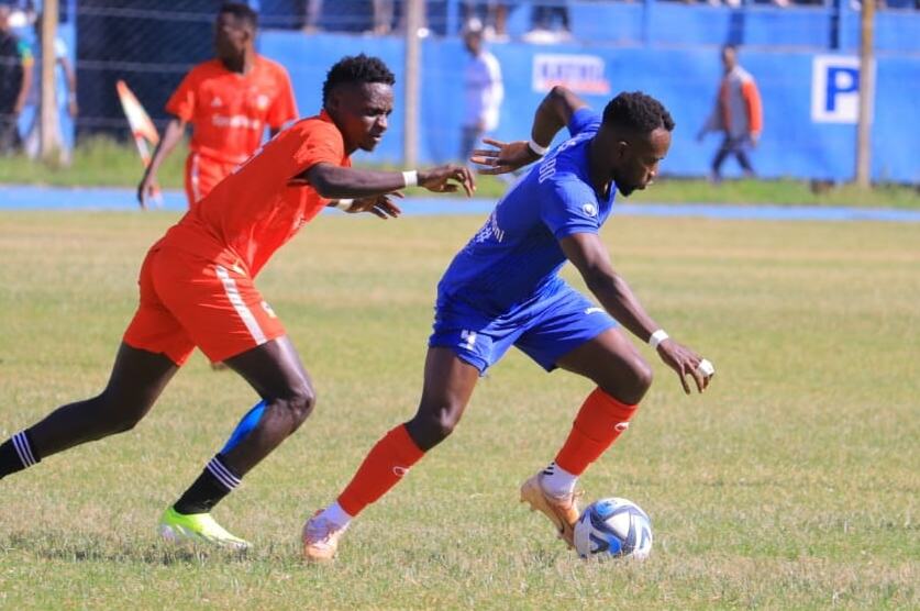 Posta Rangers stun Shabana as APS Bomet piles pressure on NSL leaders - Part of the action as Shabana and Posta Rangers battled in Machakos (C) Courtesy