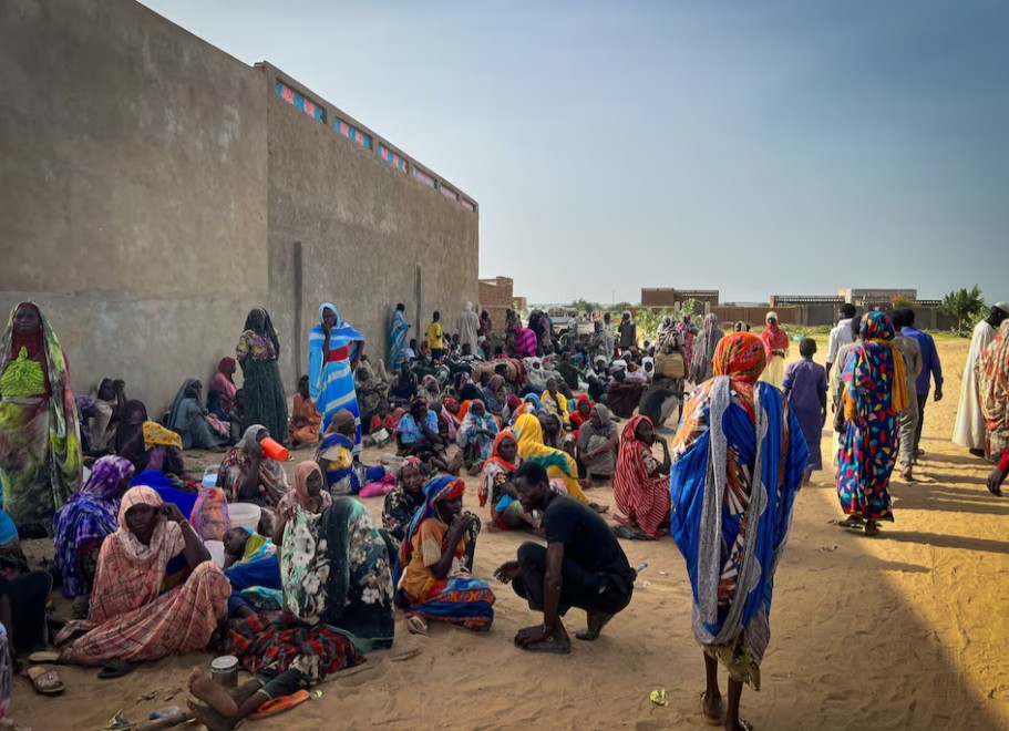 Sudan's violence epidemic: Deadly attacks on civilians soar to record high - Sudanese refugees gather as Doctors Without Borders (MSF) teams assist the war wounded from West Darfur, Sudan, in Adre hospital, Chad June 16, 2023. (Photo: Mohammad Ghannam/MSF/via REUTERS)