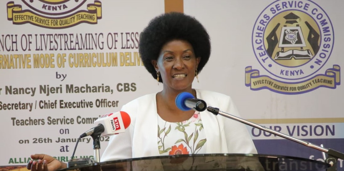 TSC appeals for Sh17 billion to cover teachers' pay rise, promotions - Teachers Service Commission CEO Nancy Macharia. (Photo: TSC)