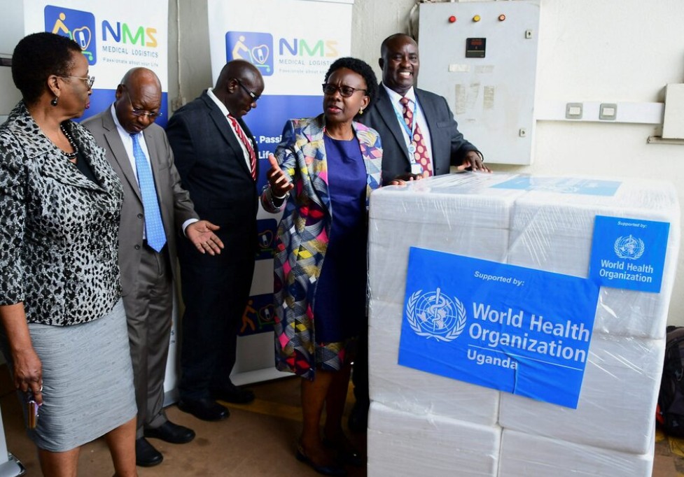 Ebola vaccine arrives in Uganda as Kenya remains on high alert - Uganda health officials address the media after receiving a shipment of 1,200 doses for Ebola vaccine candidates, set to be used in a clinical trial, at the National Medical Stores (NMS) in Entebbe, Uganda, December 8, 2022. (Photo: REUTERS/Abubaker Lubowa)