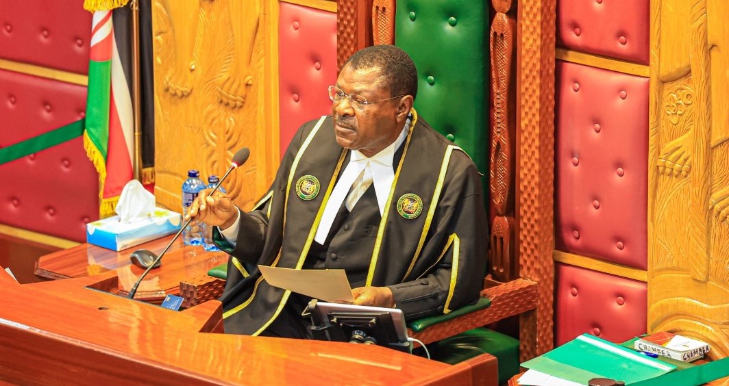 High Court declares Azimio National Assembly Majority party, overturns Speaker’s decision - National Assembly Speaker Moses Wetang’ula. (Photo: National Assembly)