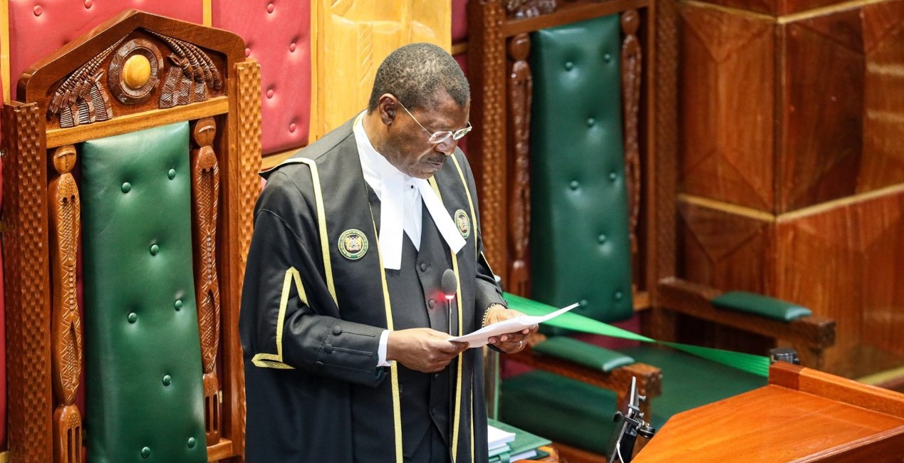 Wetang’ula declares Kenya Kwanza as majority party in Parliament despite court ruling - National Assembly Speaker Moses Wetang'ula.
(Photo: National Assembly)