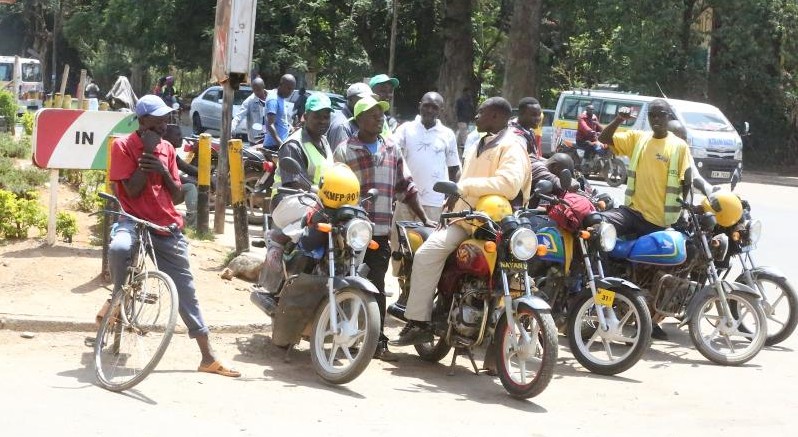 Boda boda operators threaten Nationwide protests over Senate Bill - Boda boda riders waiting for clients. (Photo: File)