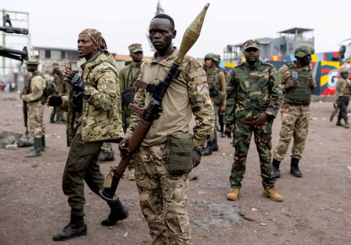 At least 700 killed in DR Congo fighting - UN - Members of the M23 rebel group gather to supervise Congolese potential recruits for the M23 rebel group before being taken to training centres run by M23 rebels on January 30, 2025. (Photo: REUTERS/Arlette Bashizi)