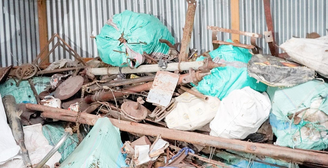 KISMA: Poor coordination between state agencies fuelling infrastructure vandalism in Nairobi - A scrap metal shop with suspected stolen property.  (Photo: File/Farhiya Hussein)