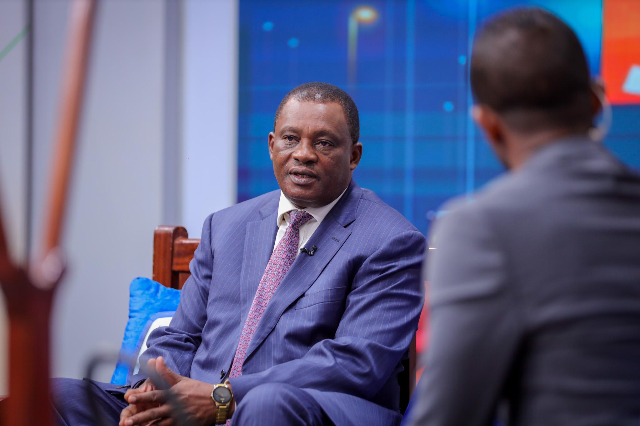 CS Muturi: I'll not resign, I campaigned for Kenya Kwanza and I deserve to be in government - Public Service Cabinet Secretary Justin Muturi during an interview with Citizen TV on March 12, 2025. (Photo: JKLive)