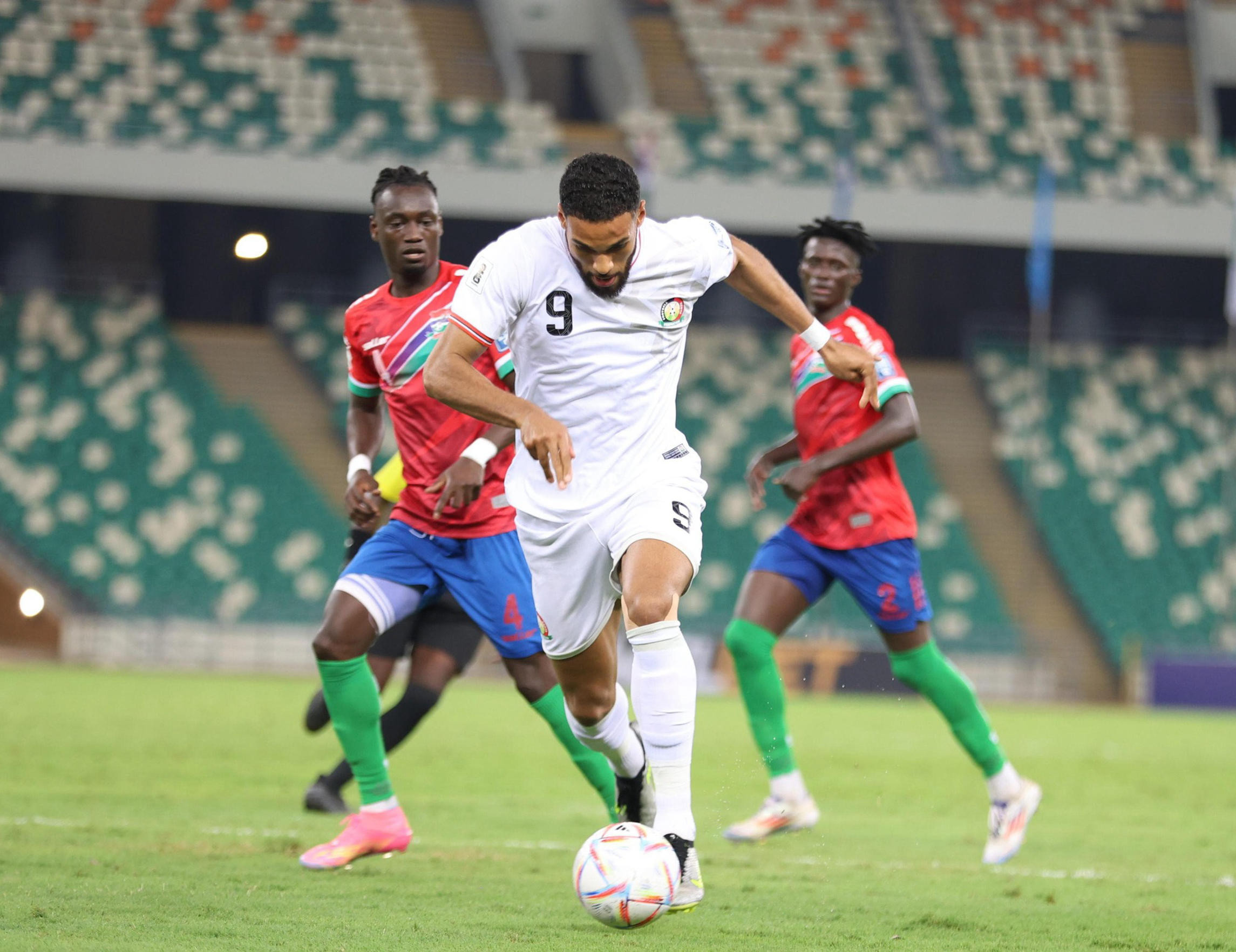 SOLD OUT! How to Catch Harambee Stars vs Gabon Live - Harambee Star vs Gambia during their 2026 Fifa World Cup qualifier at the Stade Alassane Ouattara Stadium in Cote d’Ivoire on March 20, 2025.(Photo/FKF Media)