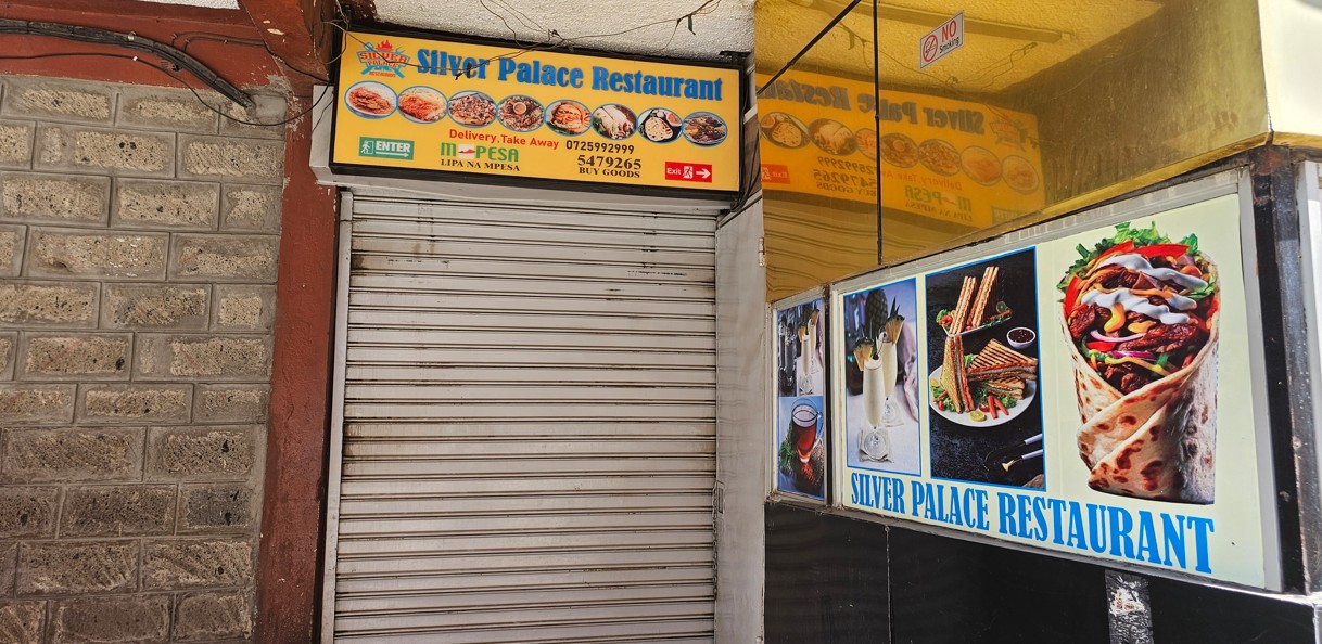 Restaurants in Eastleigh remain closed as residents begin observing Ramadan - Silver Palace, a popular restaurant on Eastleigh’s Second Avenue, remained closed on Saturday morning. (Photo: Abdirahman Khalif)