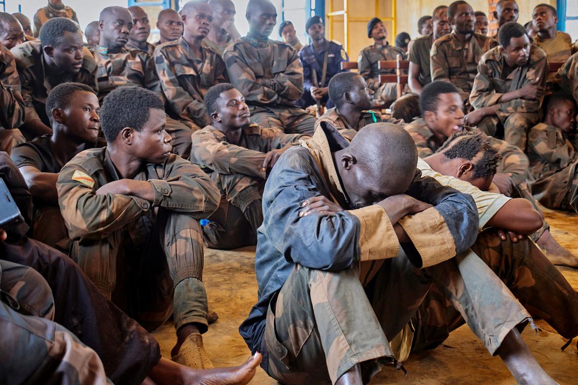 Congo army desertion trials spotlight a force in tatters