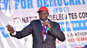 Uganda's FDC party vows to challenge Kawempe by-election results in court - Uganda's Forum for Democratic Change (FDC) Party President Patrick Oboi. (Photo. Courtesy)