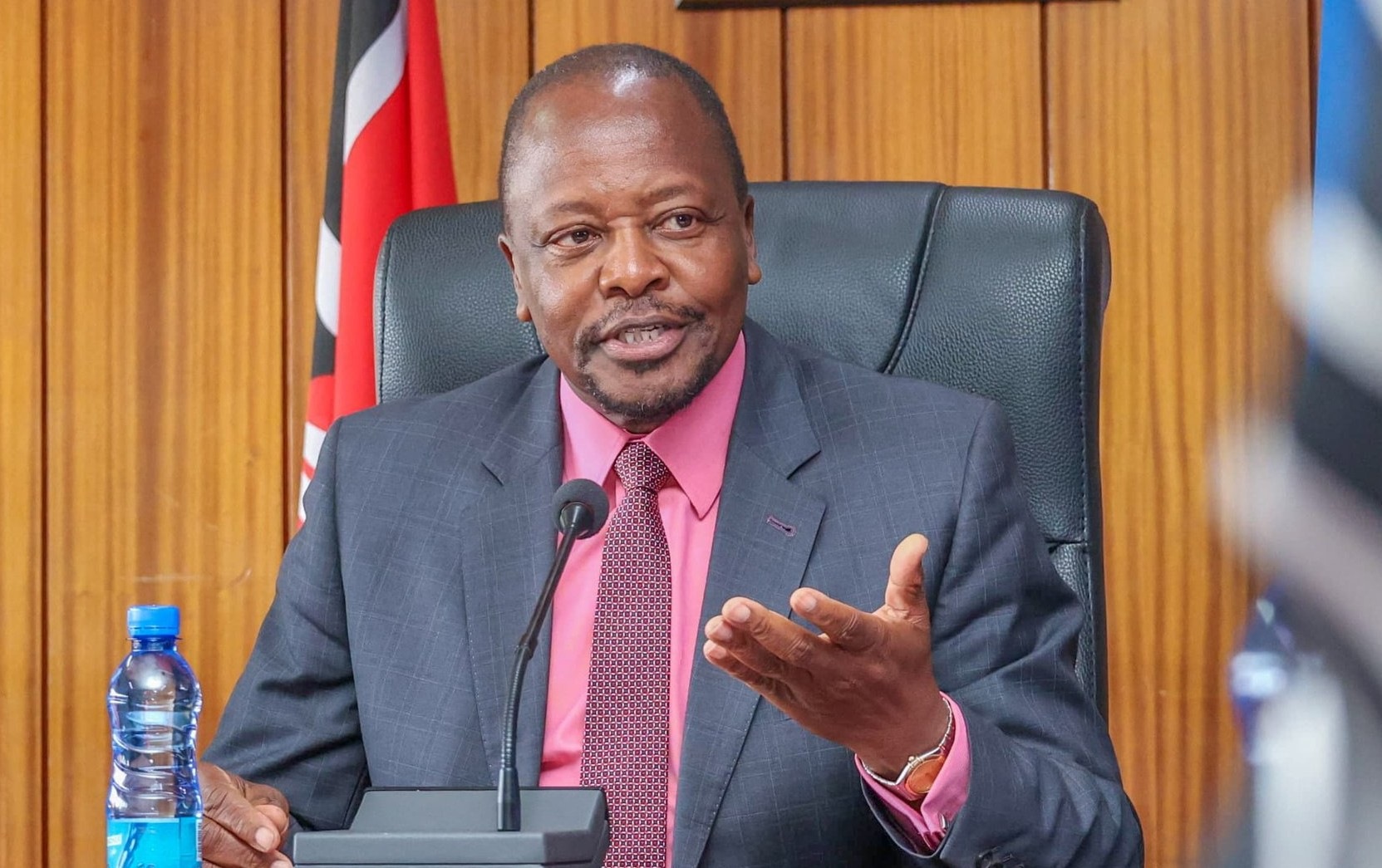 Government to establish industrial park to boost livestock farming - Agriculture and Livestock Cabinet Secretary Mutahi Kagwe.  (Photo: Agriculture Ministry)