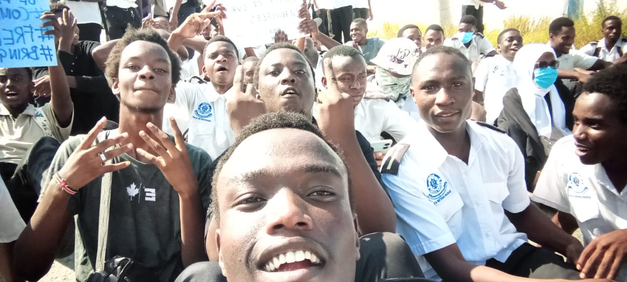 Bandari Maritime Academy students protest over fees and training challenges