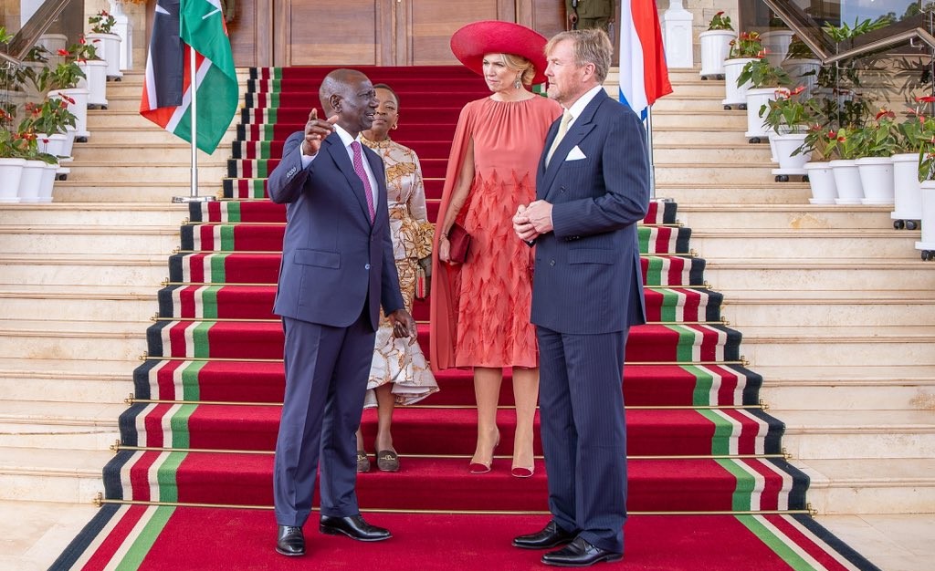 Kenyans' rights should be respected, Dutch King tells Ruto - President William Ruto and First Lady Rachel Ruto when they hosted their Majesties, King Willem-Alexander and Queen Máxima of the Netherlands at State House, Nairobi on March 18, 2025. (Photo: PCS)