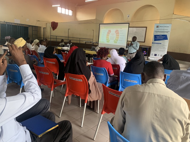 Education stakeholders demand Braille support for visually impaired Islamic Religious learners - Participants during a county-based dialogue on education aimed at improving CBC at the North Eastern National Polytechnic in Garissa Town. (Issa Hussein)