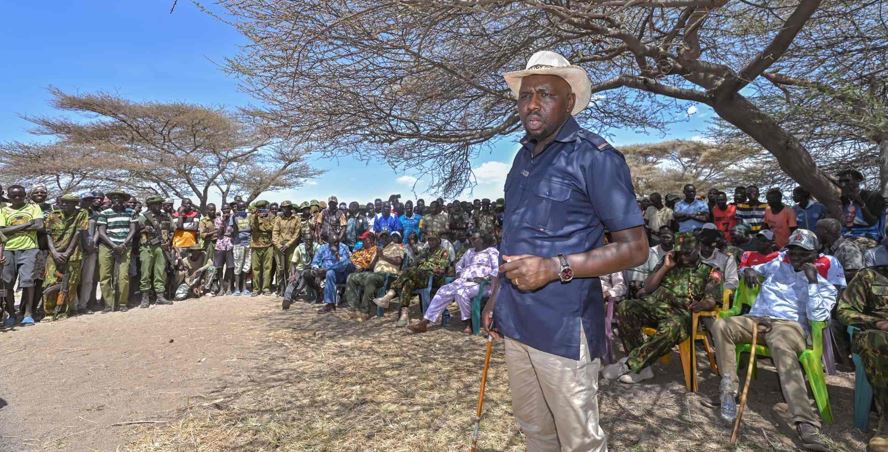 Over 20 people still missing after brutal attack on Turkana fishermen - Interior CS Kipchumba Murkomen speaking in Todonyang, Turkana County on February 24, 2025 after an attack on Kenyan fishermen by suspected Dassanech militia from Ethiopia. (Photo: Kipchumba Murkomen)