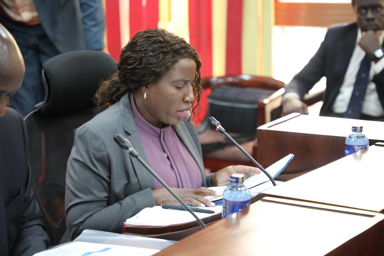 Education ministry defends new University Funding Model despite legal uncertainty - Higher Education PS Beatrice Muganda appearing before the Senate Committee on Education, Source. (X/Beatrice Muganda)