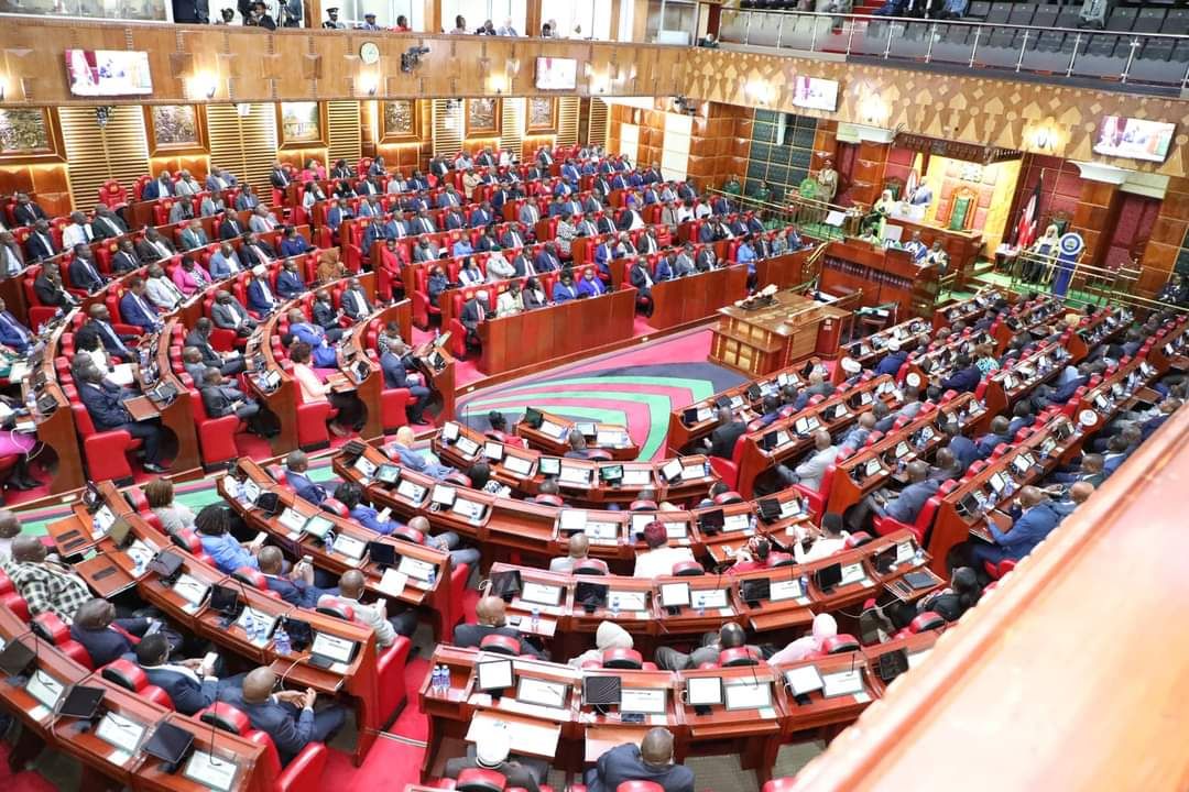 MPs award themselves Sh1.62 billion for travel, entertainment - Members of Parliament during a past sitting. (Photo: National Assembly)