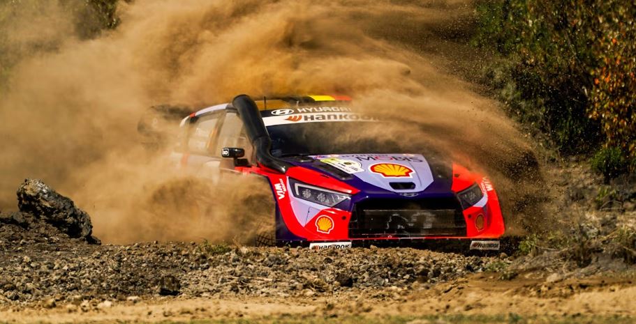 Rovanpera sets the pace in Safari Rally Kenya shakedown