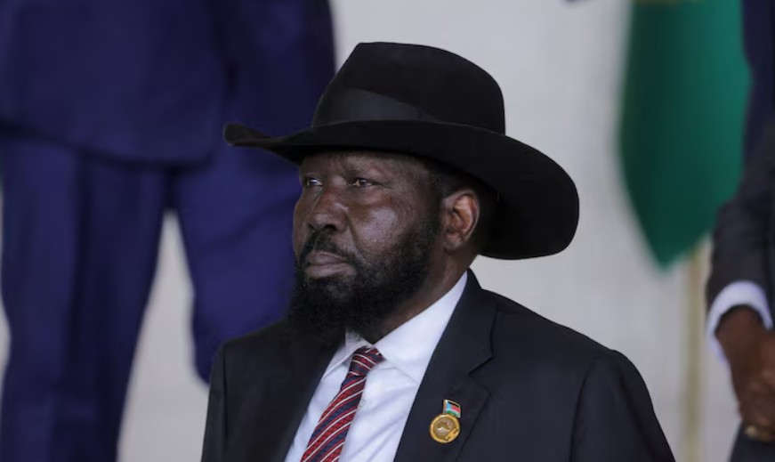 East African bloc urges South Sudan to free arrested officials - South Sudan's President Salva Kiir Mayardit prepares for a group photo during the opening of an African Union summit in Addis Ababa, Ethiopia, February 15, 2025. (Photo: File/REUTERS/Tiksa Negeri)