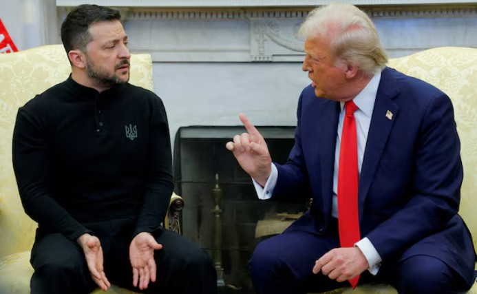 Trump pauses all U.S. military aid to Ukraine after angry clash with Zelenskiy