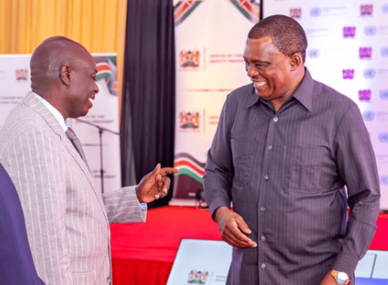 CS Muturi: Gachagua is not my enemy