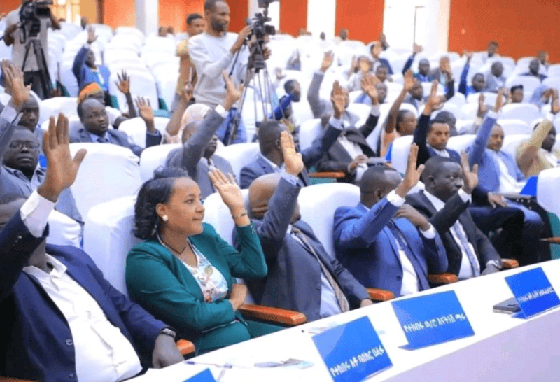 Benishangul-Gumuz regional gov’t denies "political motives" in constitutional amendment - On 15 March, the Benishangul-Gumuz Regional Council held an emergency session and lifted the parliamentary immunity of council member Yohannes Tesema. (Photo: Benishangul-Gumuz Regional Council)