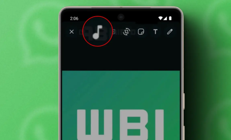 WhatsApp unveils new feature allowing iPhone users to add music to status updates - The new feature enables WhatsApp users to attach their favourite tracks from their music library directly to photos or videos shared as part of their status updates. (Photo: Wabeta)