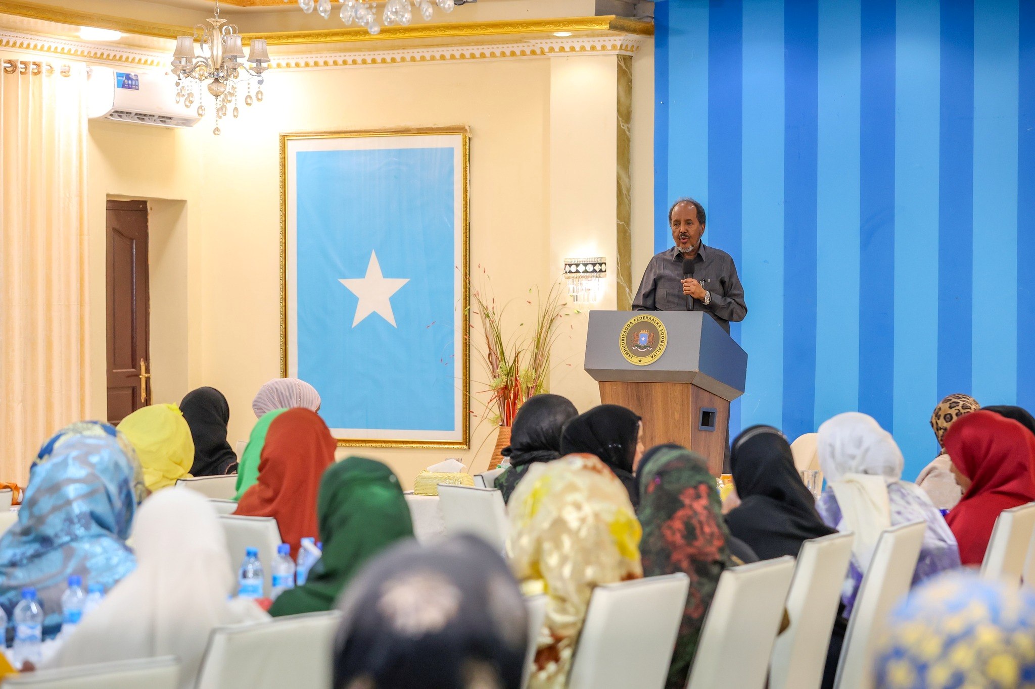 President Hassan Sheikh Mohamud hails Somali women’s role in nation-building