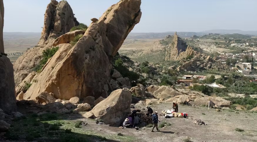 Ancient DNA reveals Maghreb communities preserved their culture and genes, even in time of human migration - Doukanet el Khoutifa in Tunisia where some of the remains were found. (Photo: Giulio Lucarini)