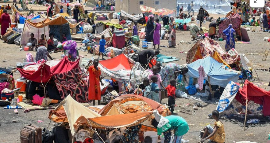 Middle Eastern monarchies in Sudan’s war: What’s driving their interests? - Civilians fleeing war-torn Sudan camp at the UNHCR transit centre in Renk, near the border crossing point in Renk County of Upper Nile State, South Sudan. (Photo: REUTERS/Jok Solomun)