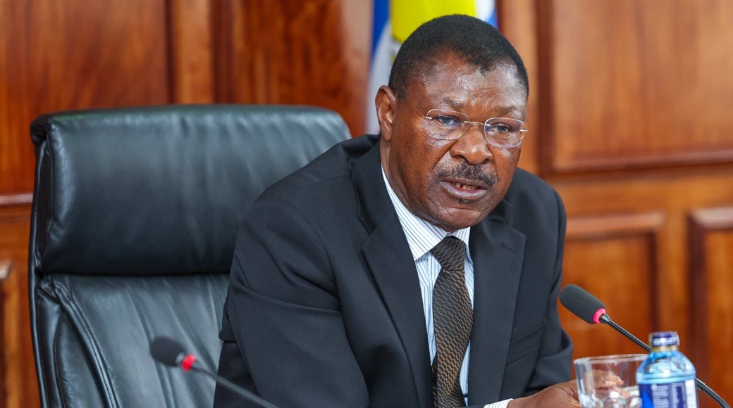 Wetang’ula warns National Assembly committees against harassing state officials - National Assembly Speaker Moses Wetang’ula. (Photo: National Assembly KE)