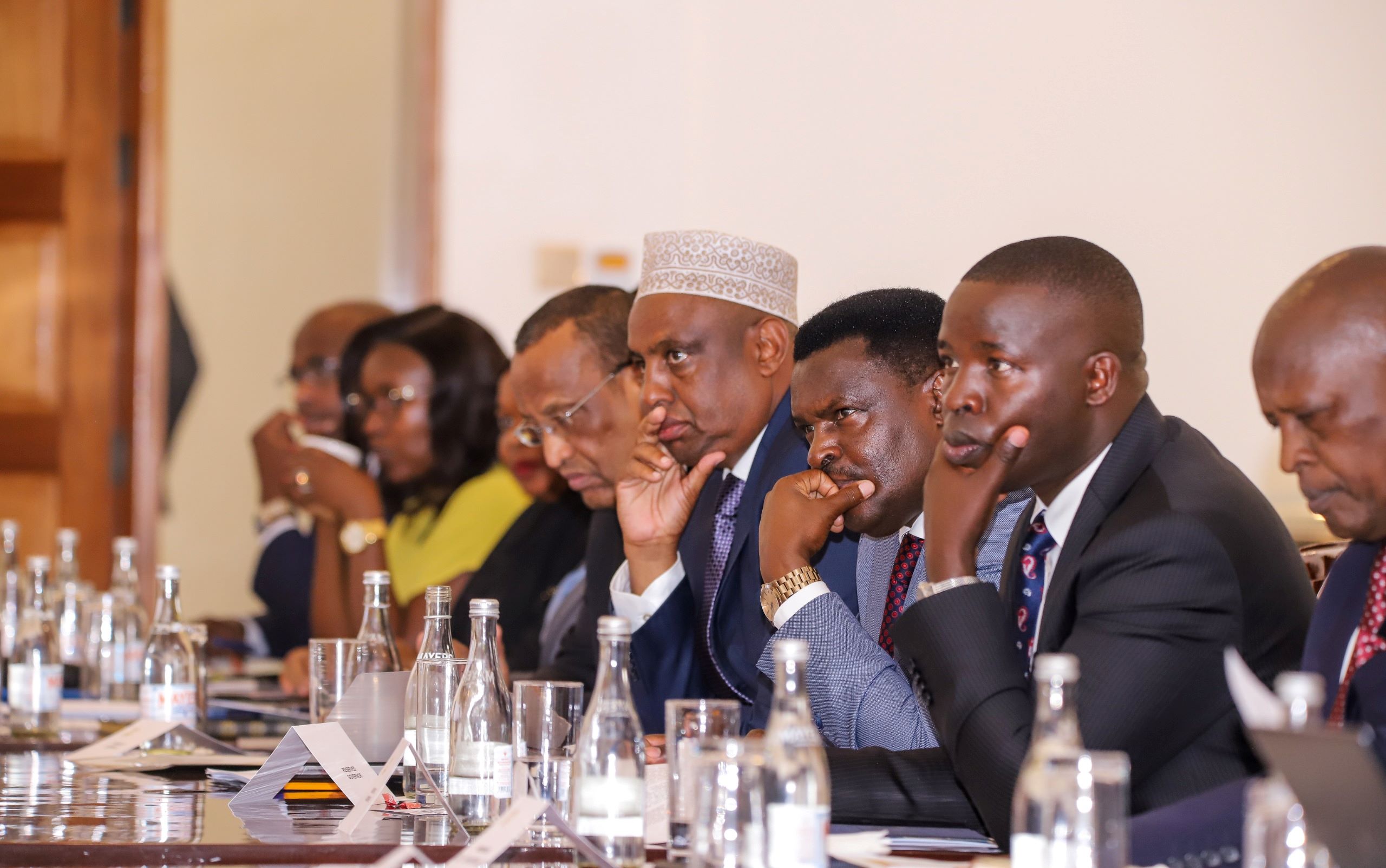 Governors threaten counties shutdown over Sh78 billion withheld funds - A section of governors during a meeting at the Deputy President's residence in Karen, Nairobi on January 13, 2025. (Photo: CoG)