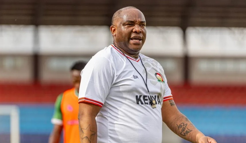 Harambee Stars face Gabon in crucial World Cup Qualifier - Harambee Stars head coach Benni McCarthy. (Photo.FKF Media)