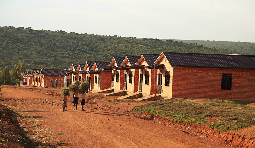 Rwanda has moved people into model ‘green’ villages: Is life better there? - The newly constructed units at Rweru model village in Bugesera District. (Photo: Sam Ngendahimana)