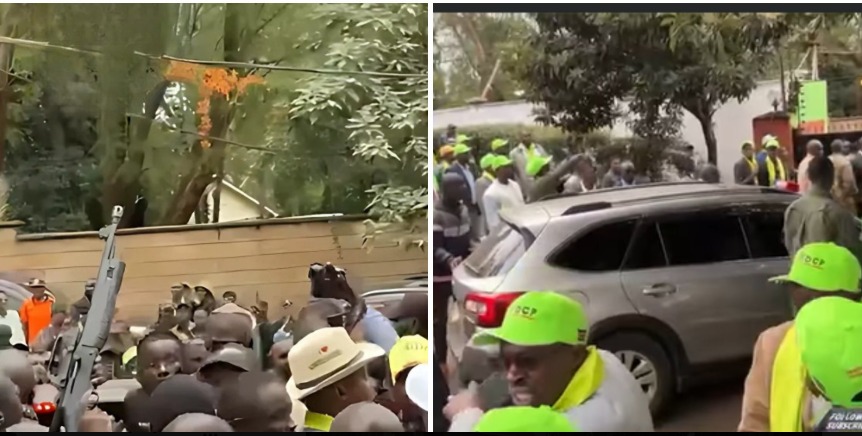 Unrest, gunshots at Gachagua’s party launch as goons disrupt event