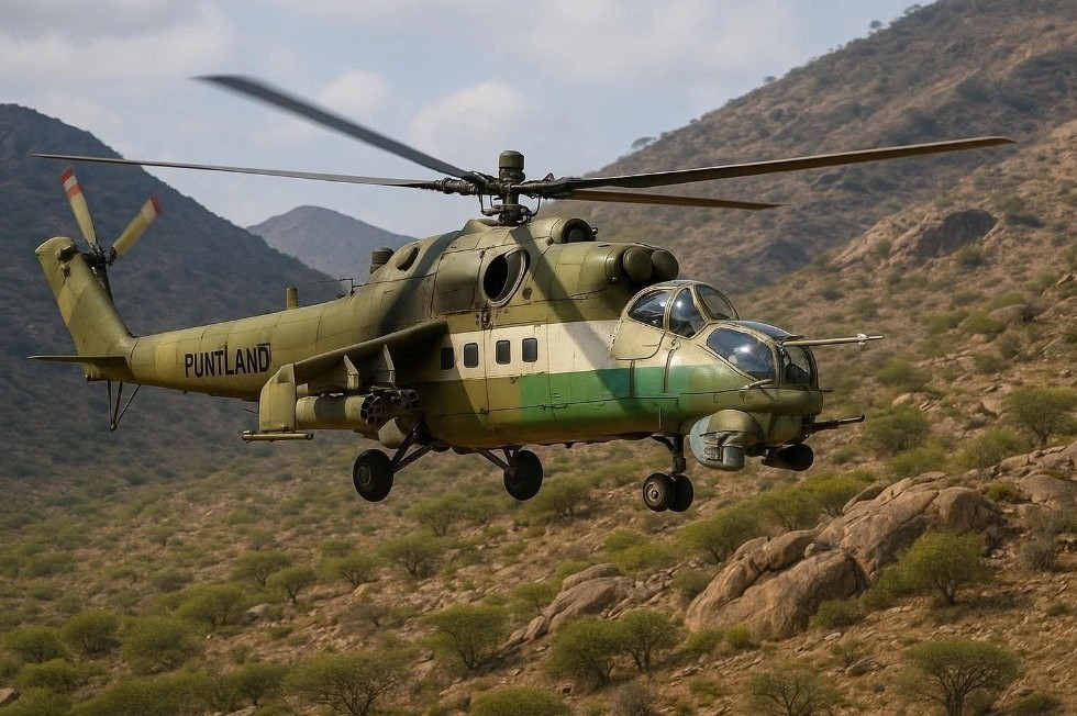Exclusive: Puntland acquires four attack helicopters to boost war against ISIS