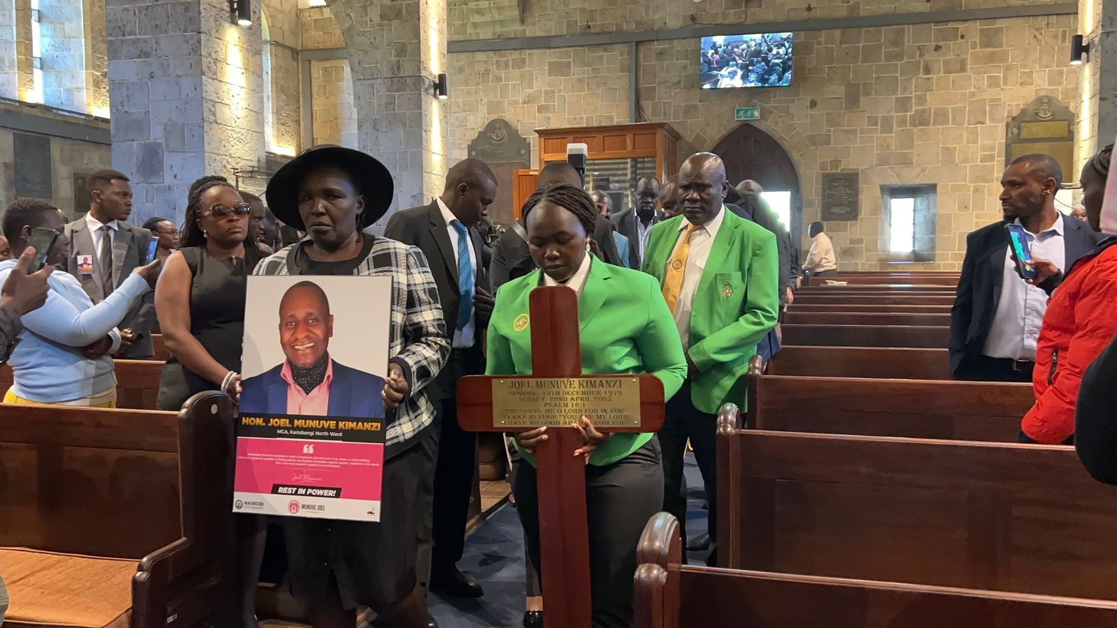 "Joel touched many lives," Family, friends pay tribute to Kariobangi North MCA Munuve