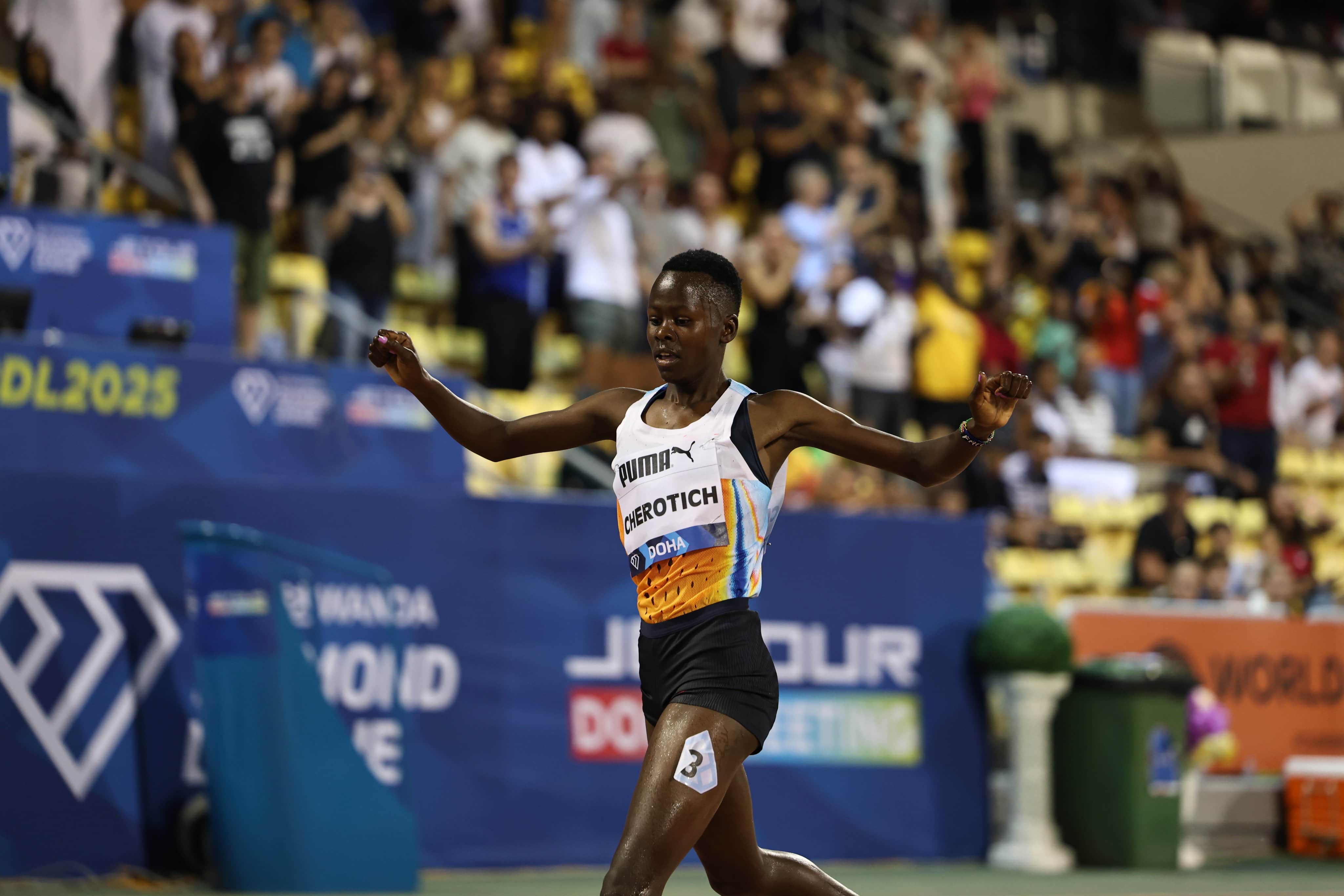 Cheruiyot, Chepchirchir and Cherotich star as Kenyans shine at Doha Diamond League