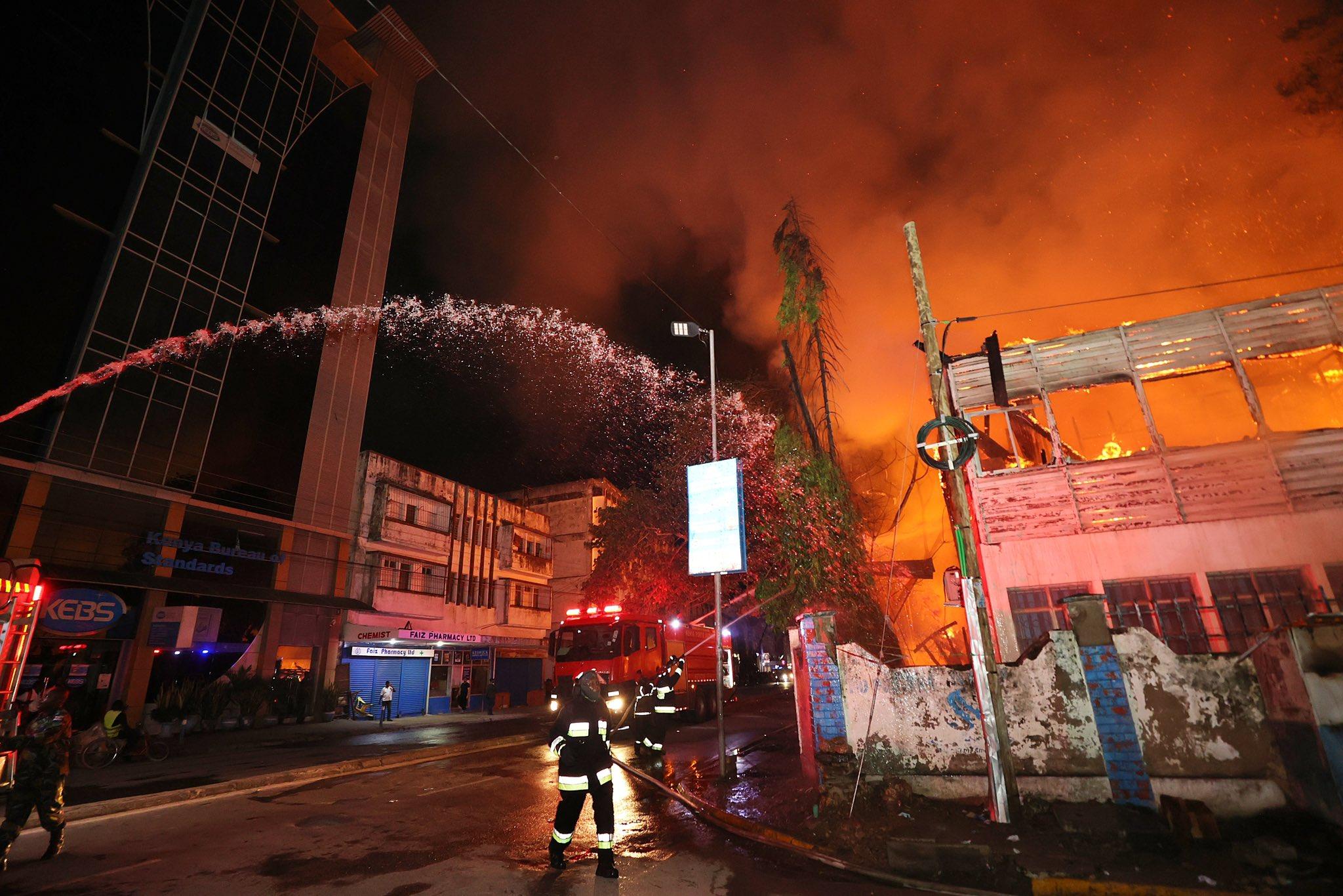 Mombasa Senator flags poor state of fire stations after weekend inferno