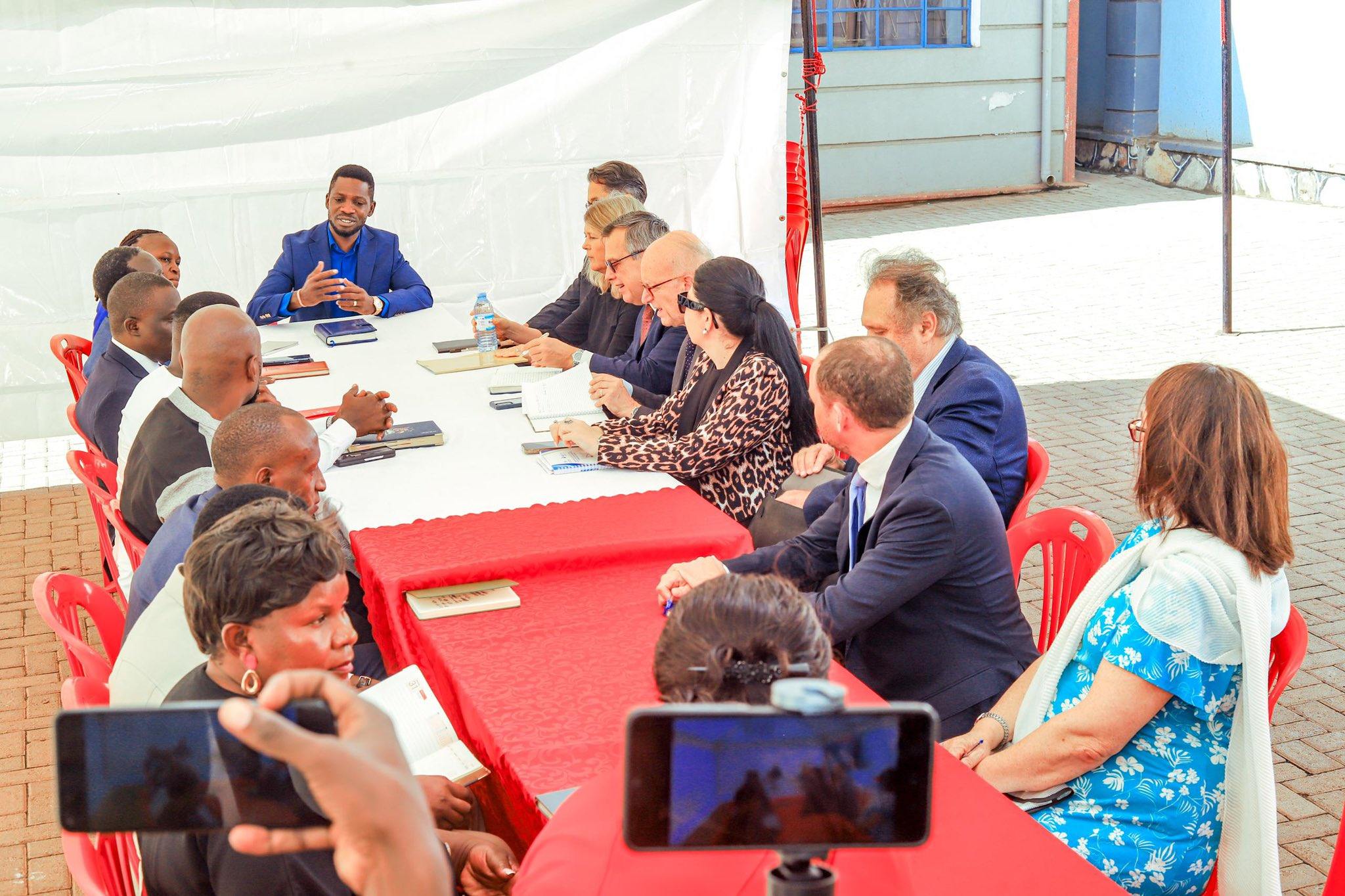 Bobi Wine presses EU to act on Uganda’s human rights violations