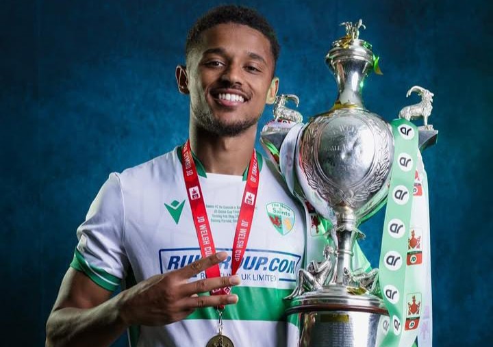 Harambee Stars' Adam Ayiro helps TNS seal historic treble in Wales - Harambee Stars winger Adam Wilson Ayiro wrapped up the season in Wales with a treble for The New Saints. (Photo: Courtesy)