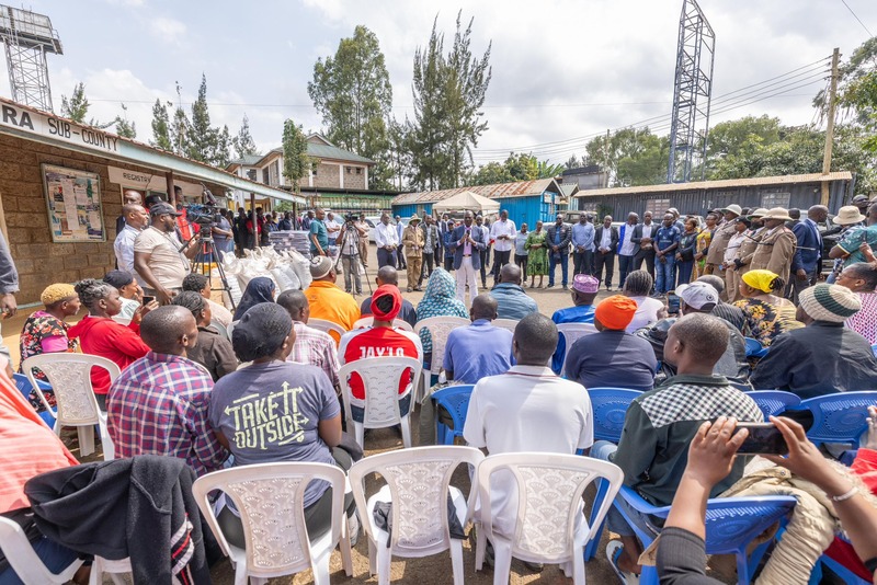 Ruto pledges Sh500 million to curb fires in informal settlements