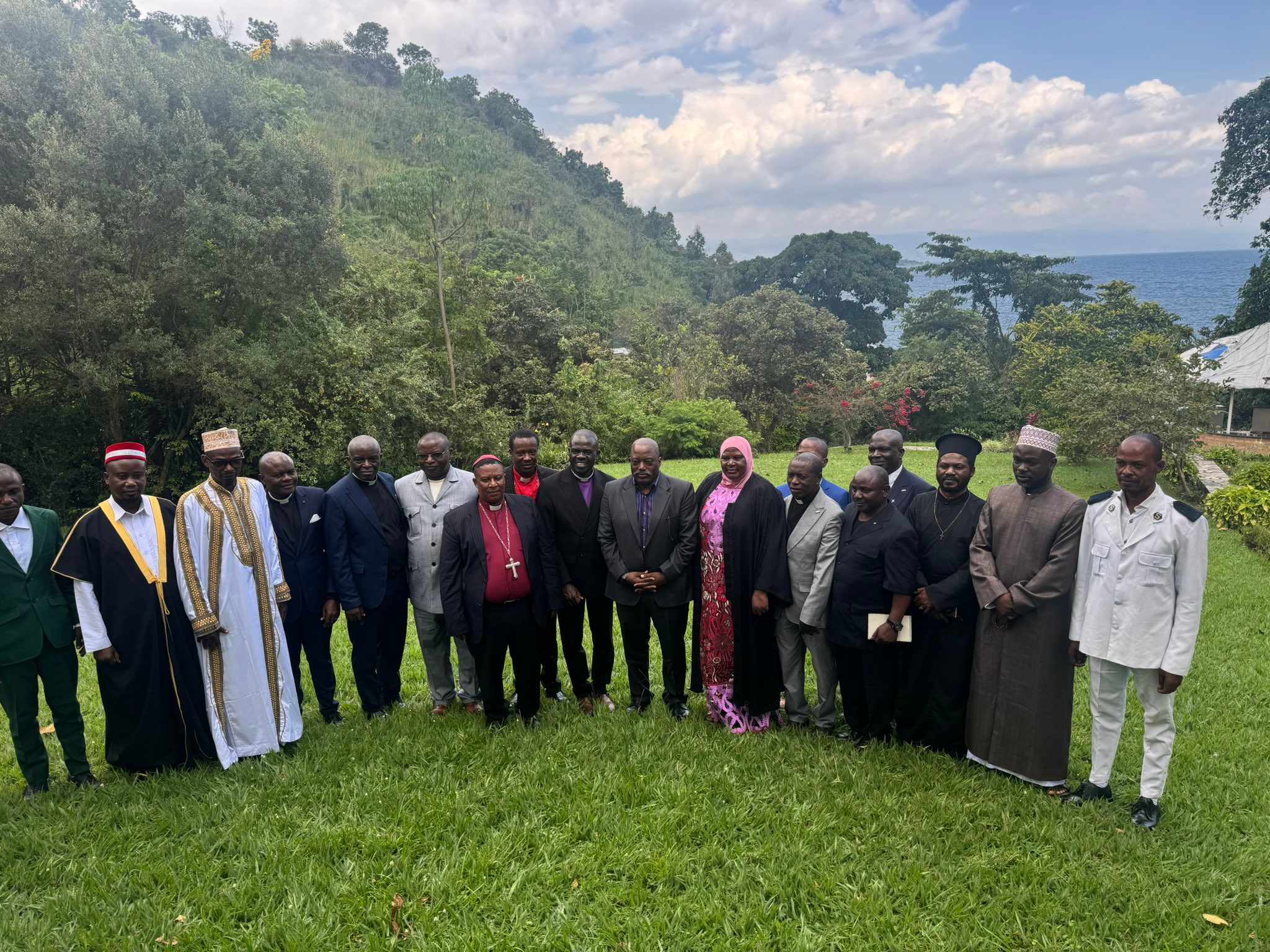 Former Congolese President Kabila meets religious leaders in eastern DR Congo