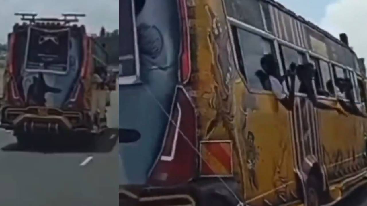 Four critically injured after Matatu overturns in Nyeri