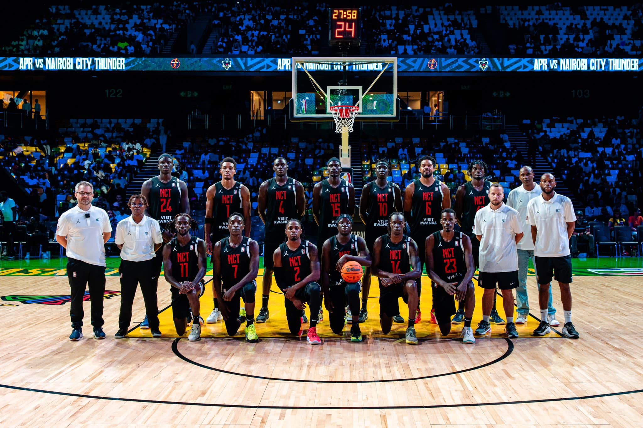 Nairobi City Thunder outclassed by hosts APR in BAL Nile Conference opener