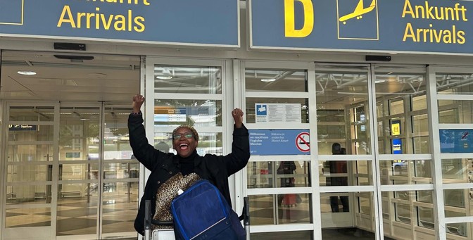 Uganda activist Nyanzi returns to Germany after Nairobi standoff, cites harassment by authorities