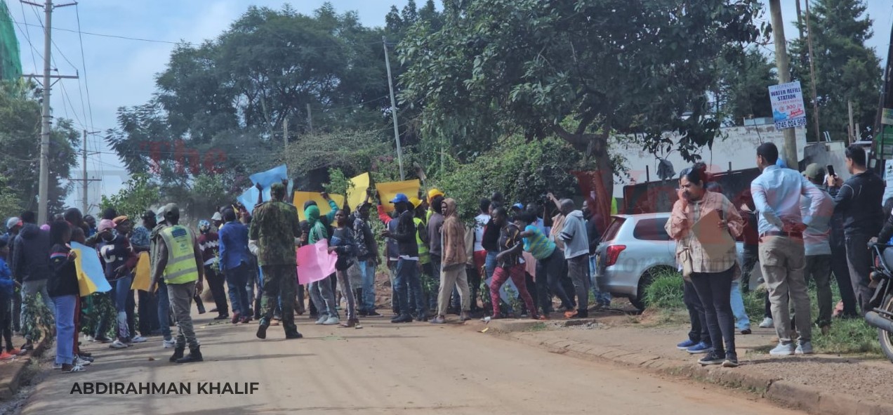 Parklands construction workers stage protest, accuse residents’ association of harassment